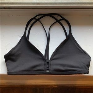 Strappy Black Danskin Sports Bra